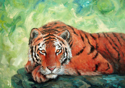 tiger painting